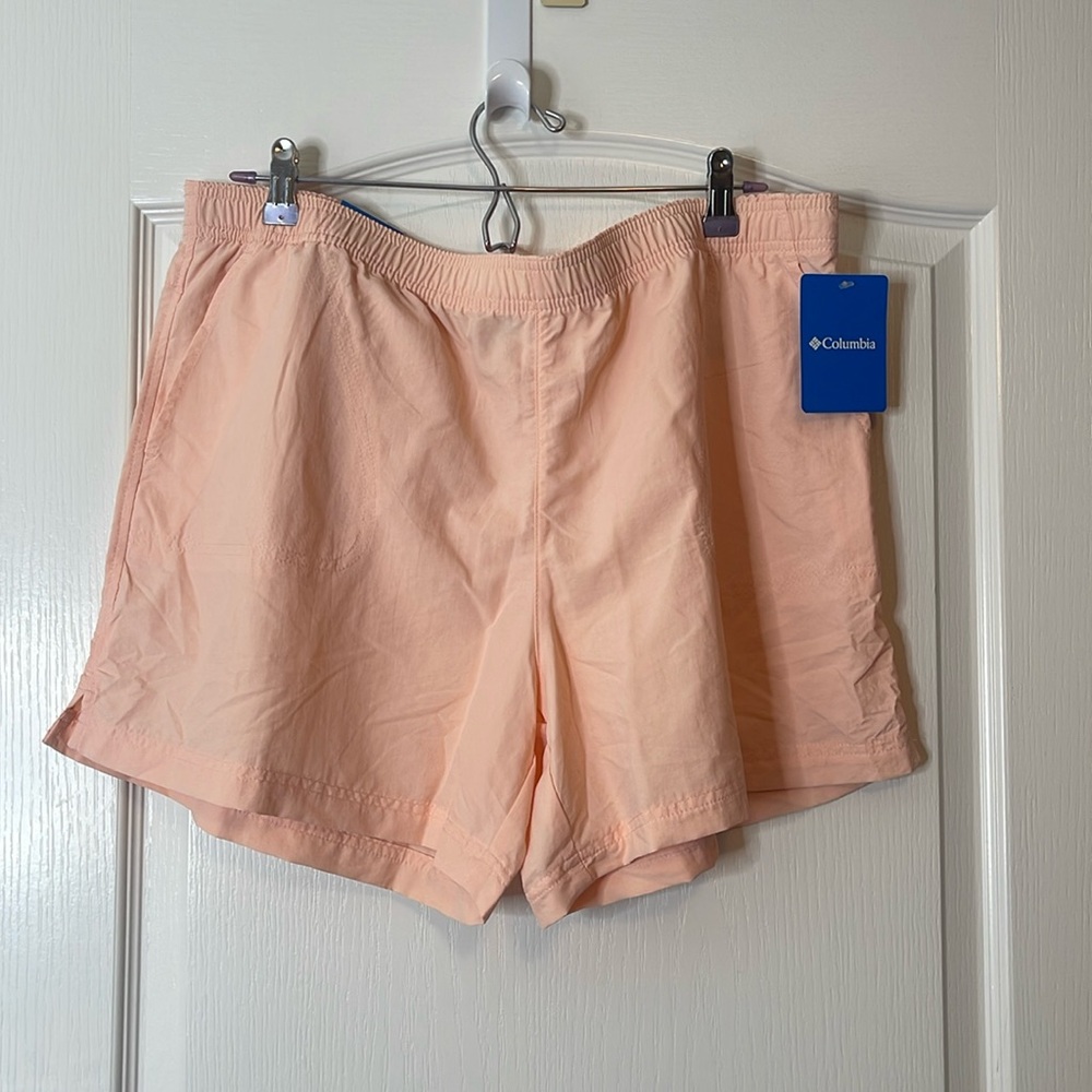 Columbia Sandy River Shorts Peach / Light Orange XL 5”